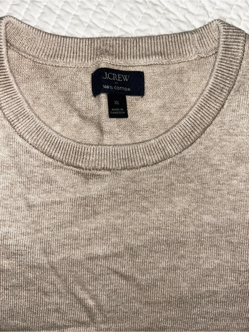 Men's Crewneck Sweater 100% Cotton